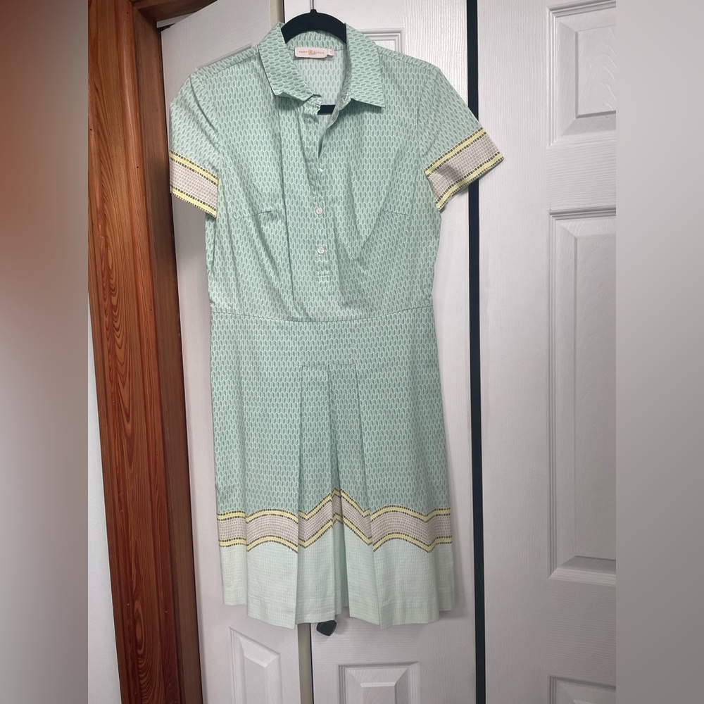 Tory Burch shirt dress size 8.